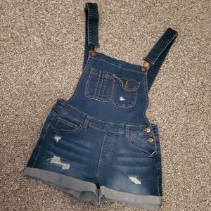overall shorts